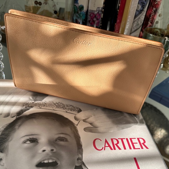 Cartier Leather Handbag Organizer AUTHENTIC